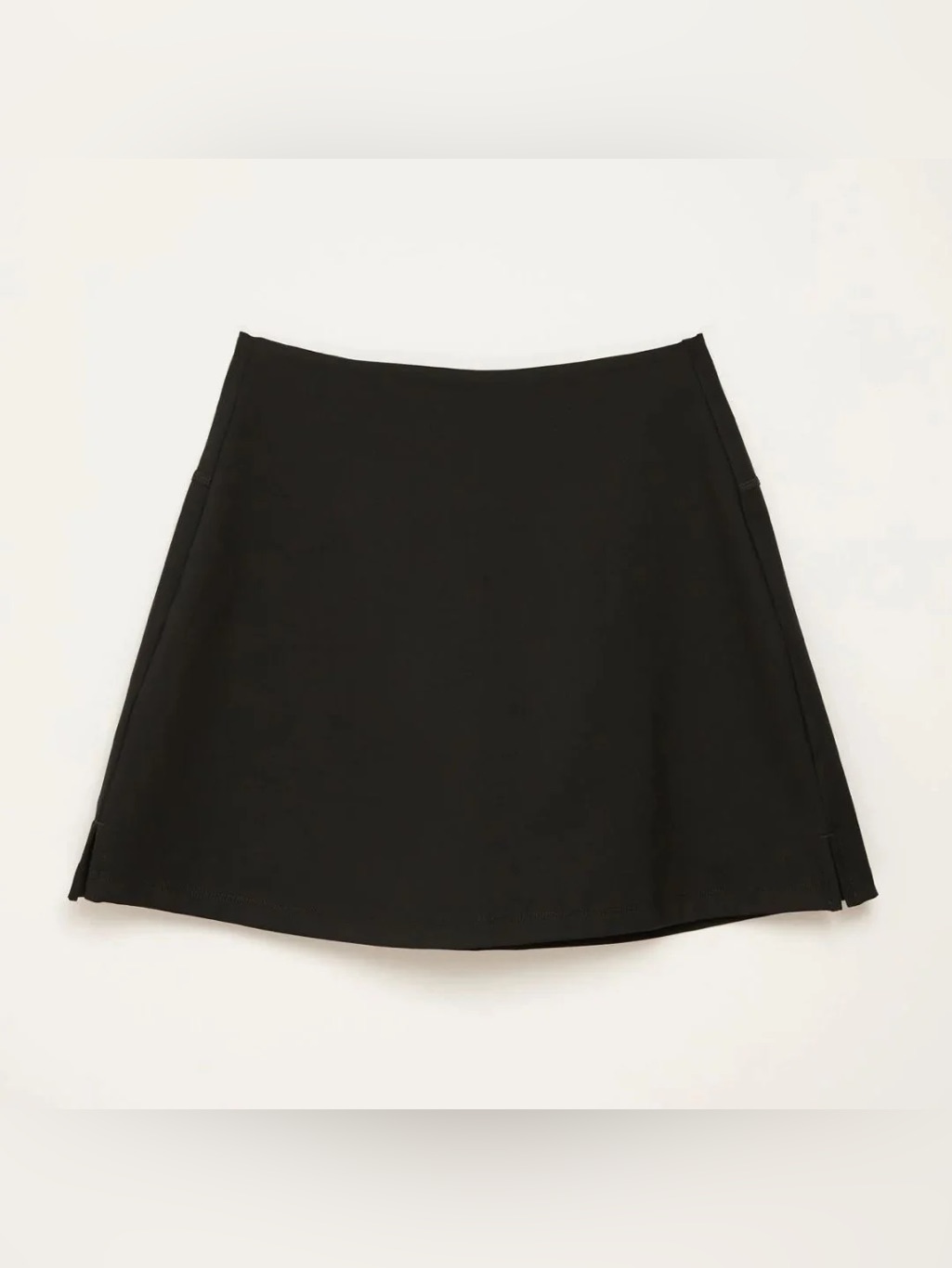 Girlfriend Collective Black Sport Skort Size Small